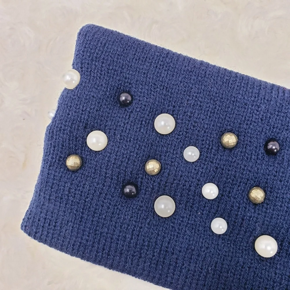 New! Pearl Studded Head Band/Ear Warmer